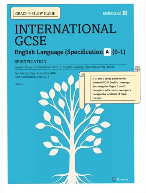 • Copies of the texts studied may not be brought into the examination. . Edexcel international gcse english anthology pdf